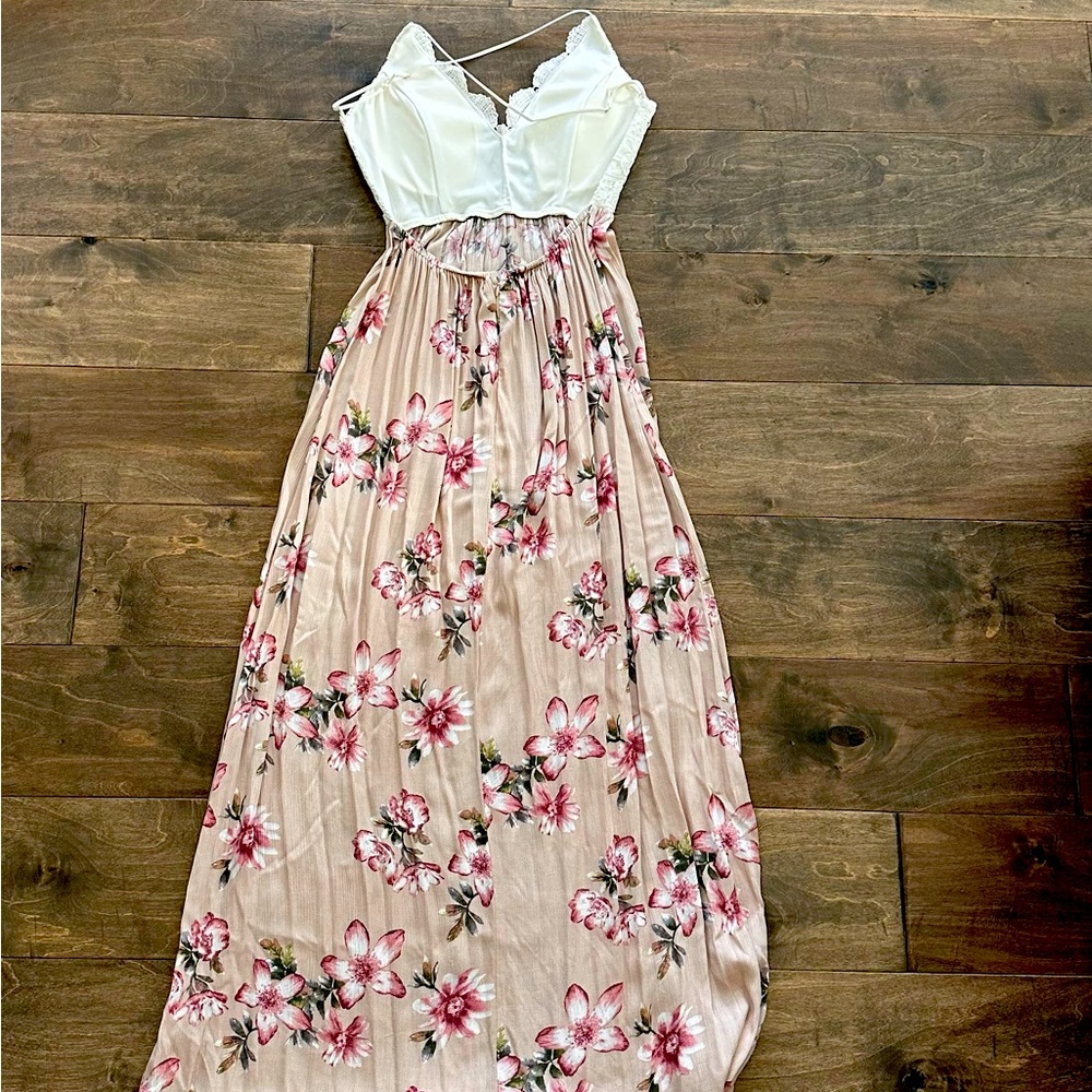 Alythea open back dress